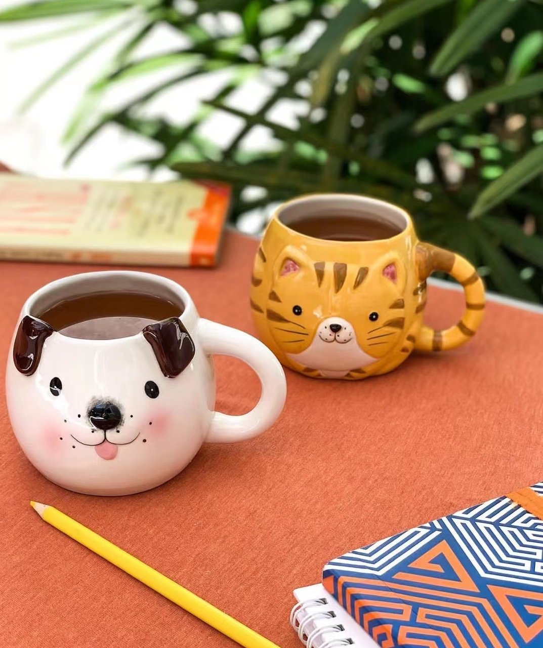 ceramic animal mug